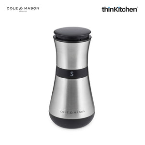 Cole & Mason Henley Precision+ Salt Mill, Steel, 135mm