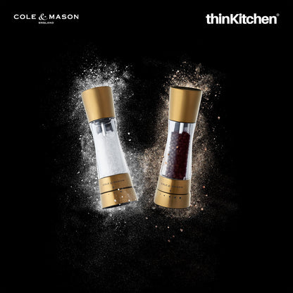Cole Mason Gourmet Precision Manual Derwent 190mm Matt Gold