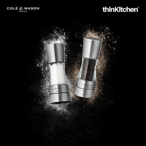 Cole & Mason Derwent Mini Gourmet Precision+ Salt & Pepper Mill Set, 15.7 cm