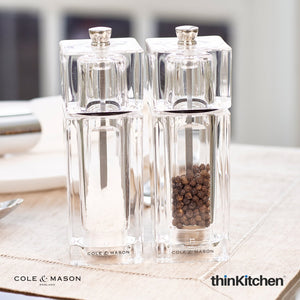 Cole & Mason Cube Precision+ Pepper Mill, 14.5cm