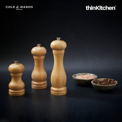 Cole Mason Beech Capstan Precision Pepper Mill 165 Mm