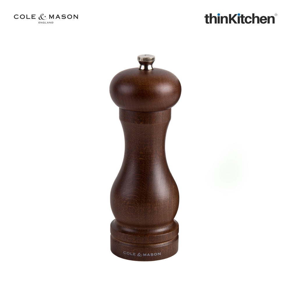Cole & Mason Forest Capstan Salt Mill, 165 mm