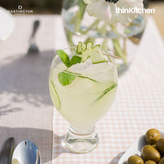 Dartington Crystal Home Bar Gin Goblet Glass Set of 4 – Premium Flared Wine Glasses for Gin & Tonic | Durable, Well-Balanced Goblet Glassware for Entertaining