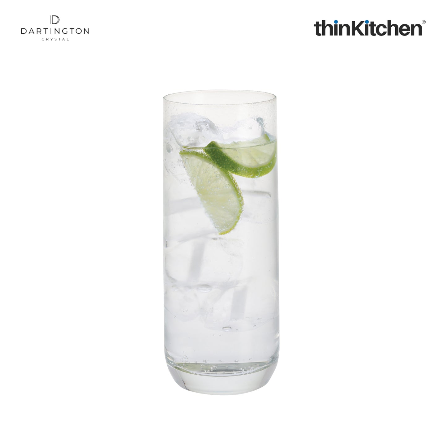 Dartington Crystal Home Bar Long Drink Glass Set Of 4