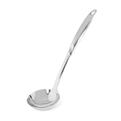 Culinex by thinKitchen 18/8 Stainless Steel 12.6" Hollow Handle Ladle for Serving, Cooking | Rustproof Kitchen Tools by thinKitchen