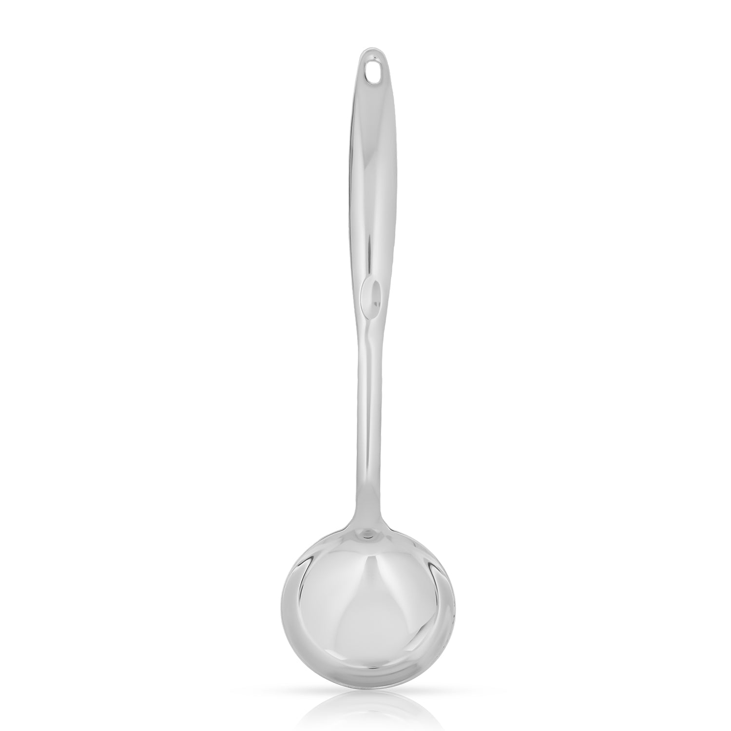 Culinex by thinKitchen 18/8 Stainless Steel 12.6" Hollow Handle Ladle for Serving, Cooking | Rustproof Kitchen Tools by thinKitchen - 4