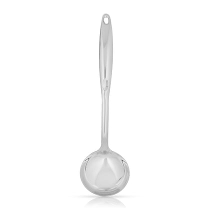 Culinex by thinKitchen 18/8 Stainless Steel 12.6" Hollow Handle Ladle for Serving, Cooking | Rustproof Kitchen Tools by thinKitchen