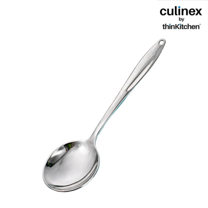 Culinex by thinKitchen| Harmony 18/8 Stainless Steel Hollow Handle Serving Spoon