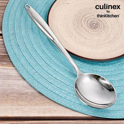 Culinex by thinKitchen| Harmony 18/8 Stainless Steel Hollow Handle Serving Spoon