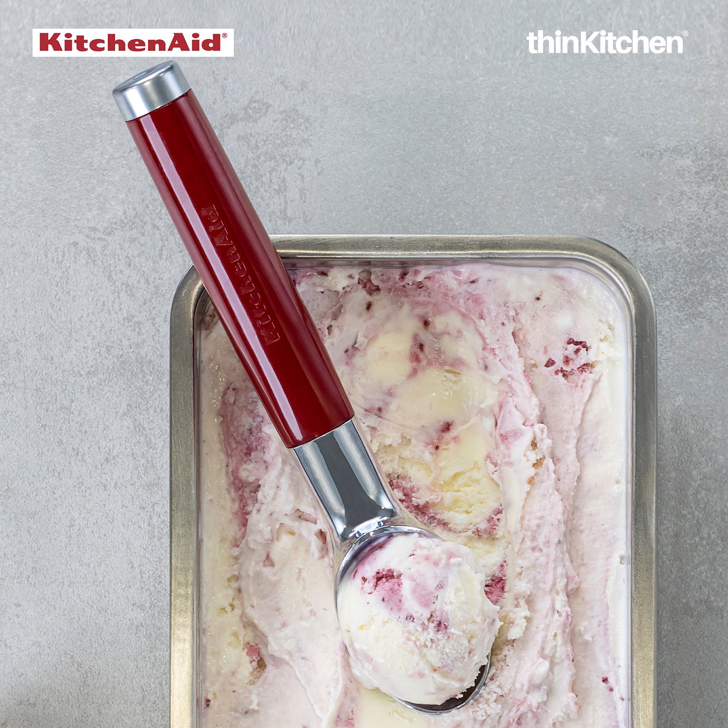 Kitchenaid Ice Cream Scoop Empire Red