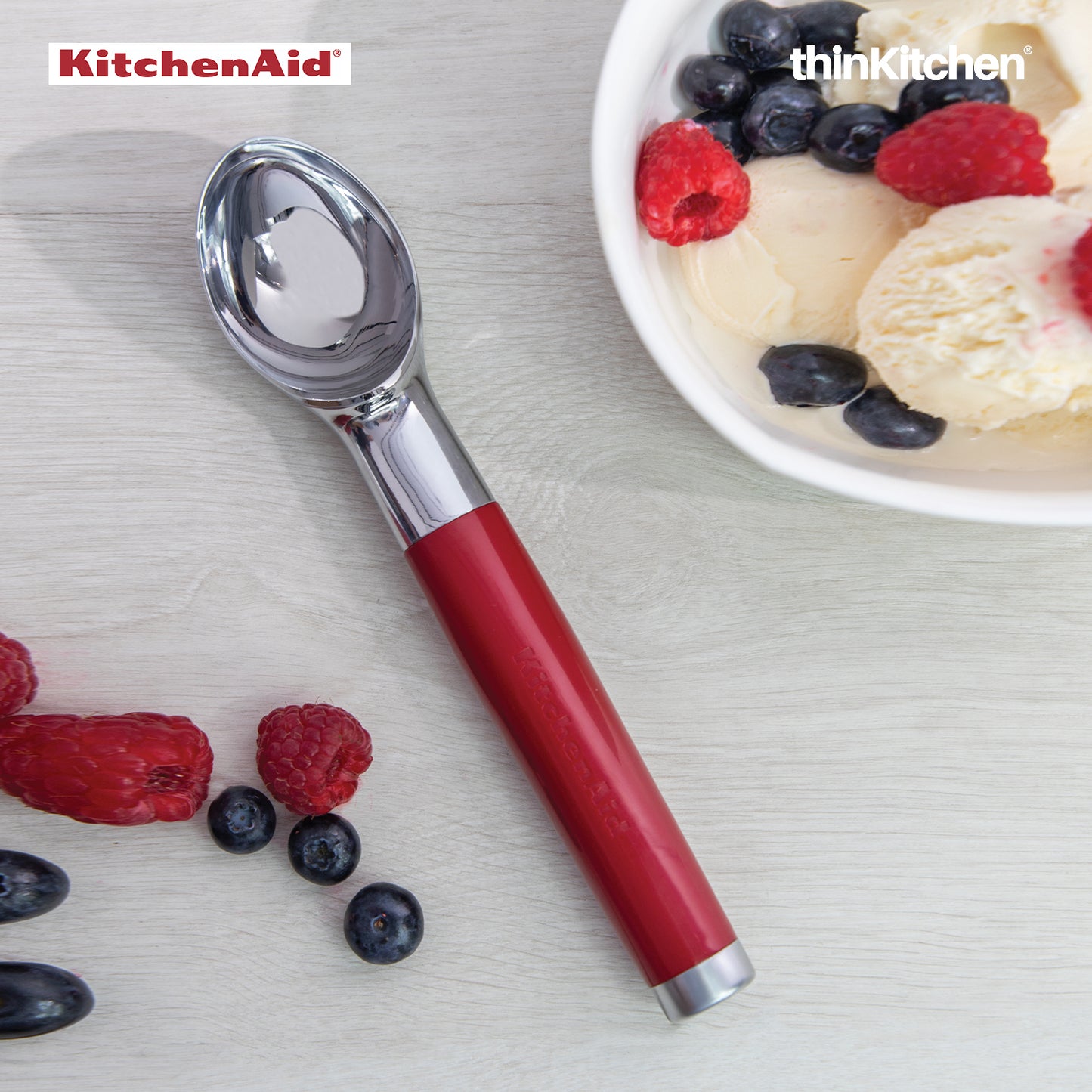 Kitchenaid Ice Cream Scoop Empire Red