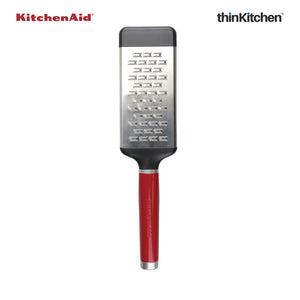 KitchenAid Etched Two-Way Medium Cheese Grater - Empire Red