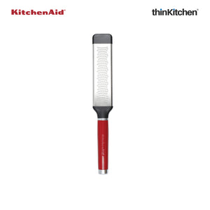 KitchenAid Etched Two-Way Fine Cheese Grater - Empire Red