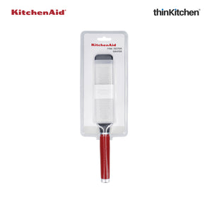 KitchenAid Etched Two-Way Fine Cheese Grater - Empire Red