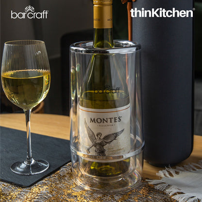 BarCraft Acrylic Double Walled Wine Cooler