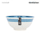 KitchenCraft Blue and White Greek Style Ceramic Bowl, 480ml