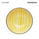KitchenCraft Moroccan Style Yellow Stripe Ceramic Bowl, 480ml