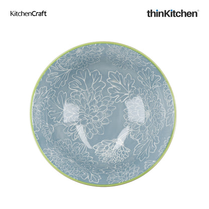 Kitchencraft Brights Glazed Stoneware Bowl Set Set Of 4