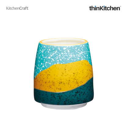 KitchenCraft Ceramic Colour Block Planter