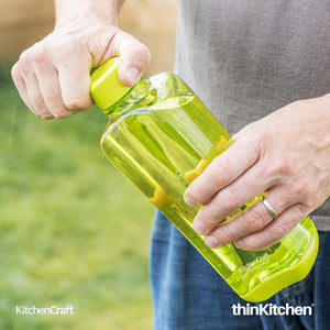 KitchenCraft Healthy Eating Stackable Drinks Bottle, 1.1Litre