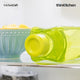KitchenCraft Healthy Eating Stackable Drinks Bottle, 1.1Litre