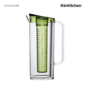 KitchenCraft Healthy Eating Infuser Jug, 1.5 Litre