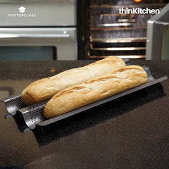 Masterclass Crusty Bake Non Stick Baguette Tray