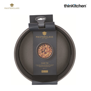MasterClass Non-Stick Loose Base Deep Cake Pan, 20cm