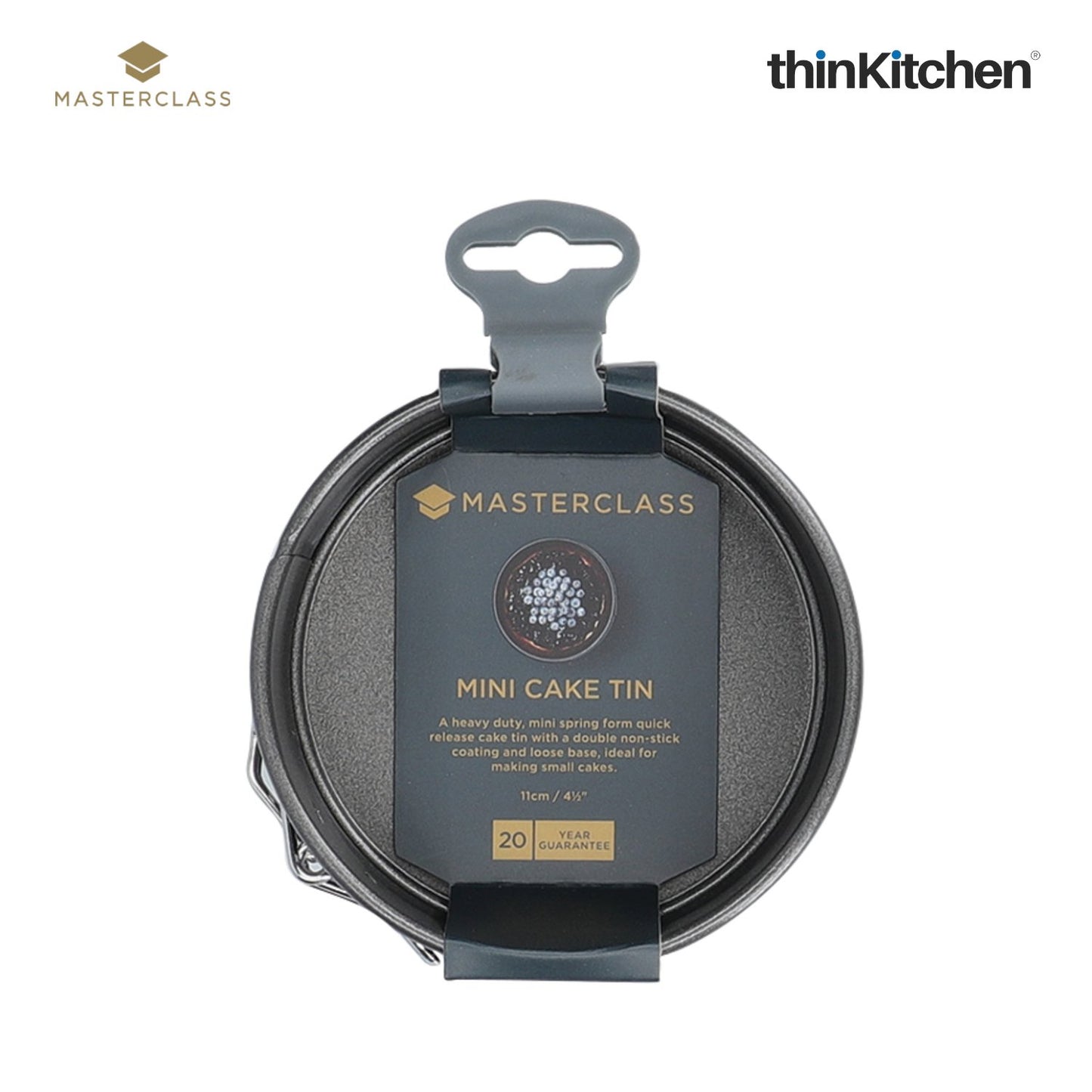 Masterclass Non Stick Spring Form Loose Base Cake Pan 11cm