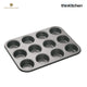 MasterClass Non-Stick 12 Hole Deep Baking Pan