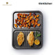 MasterClass Non-Stick 2-in-1 Divided Crisping Tray / Ridged Baking Tray