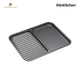 MasterClass Non-Stick 2-in-1 Divided Crisping Tray / Ridged Baking Tray
