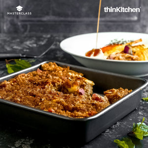 MasterClass Non-Stick Roasting Pan and Baking Pan, Set of 2