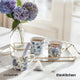 KitchenCraft Fluted Mug, Blue Bird, 300ml