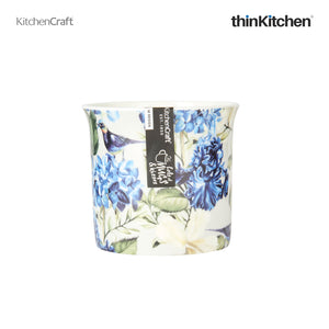KitchenCraft Fluted Mug, Blue Bird, 300ml