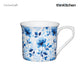 KitchenCraft Fluted Mug, Blue Rose, 300ml