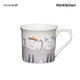 KitchenCraft Fluted Mug, Cats, 300ml
