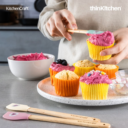Kitchencraft Sweetly Does It 3 Pc Mini Spatula Set