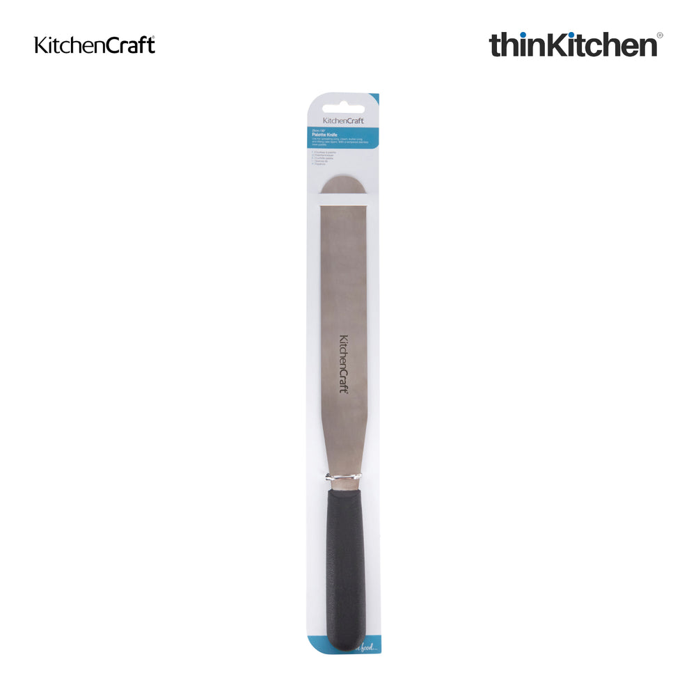KitchenCraft 15" Premium Stainless Steel Large Palette Knife, Icing Spatula