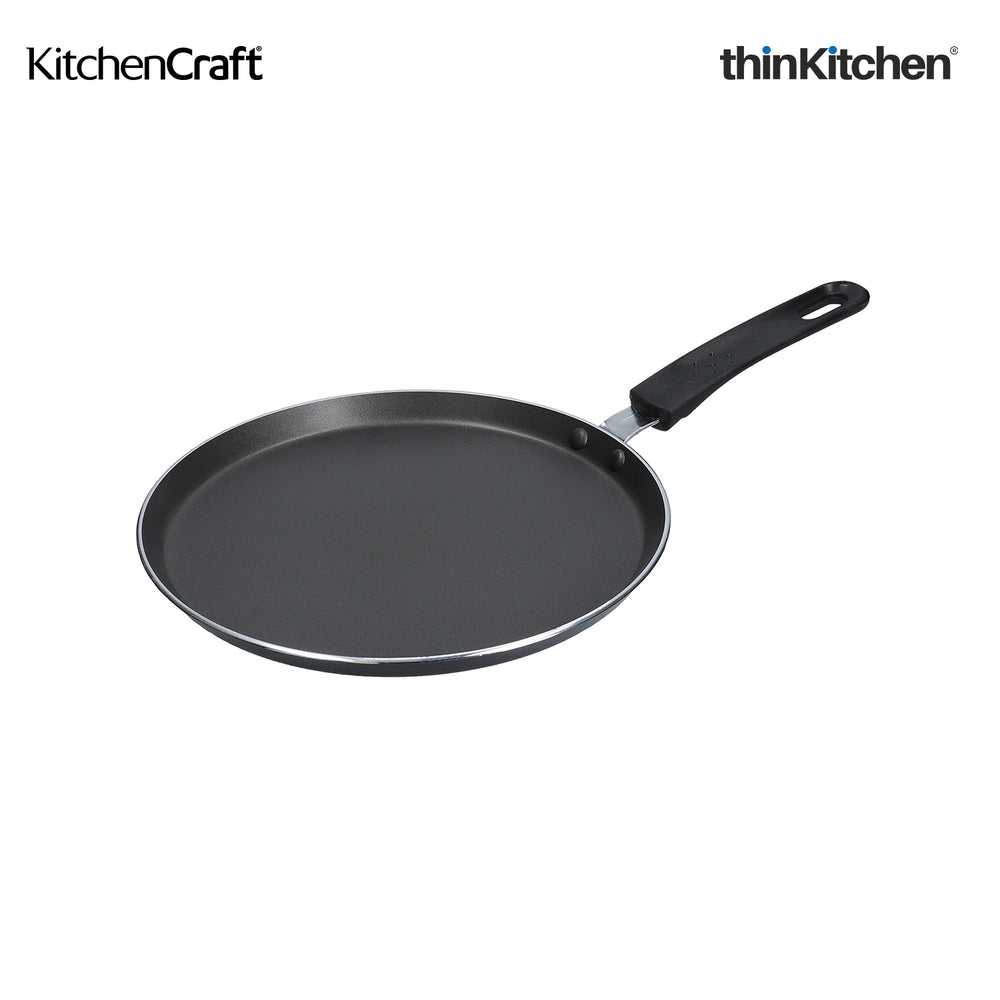 KitchenCraft 9.4" Premium Crepe & Pancake Pan, Black
