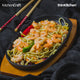 KitchenCraft World of Flavours Oriental Iron Sizzle Platter