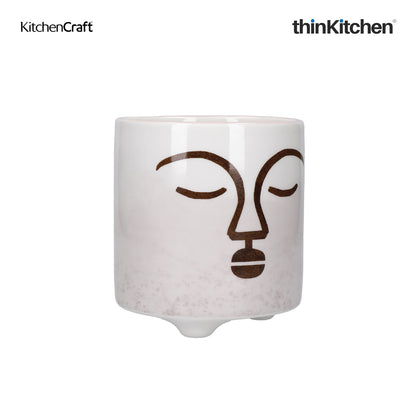 Kitchencraft Mini Planter With Terracotta Face Design