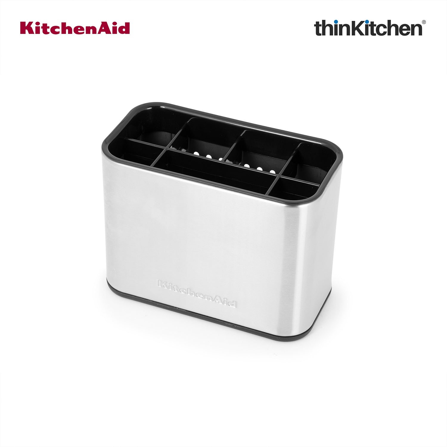 Premium Stainless Steel Sink Brush Caddy - 9