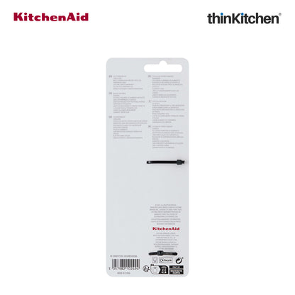 KitchenAid Cast Iron Cleaning Sink Brush, Grey - 26cm | Dishwasher Safe