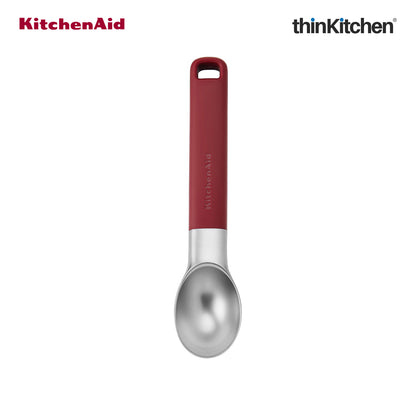 KitchenAid Ice Cream Scoop With Ergonomic Handle - Empire Red,  21cm