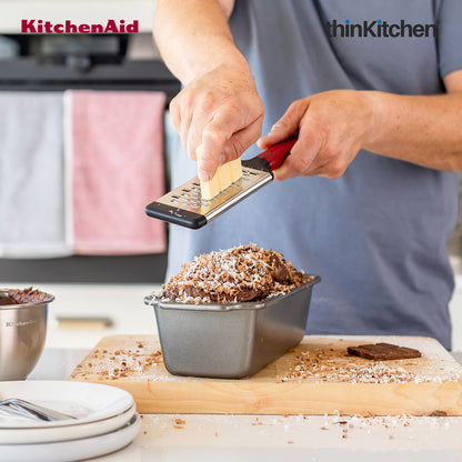 KitchenAid Stainless Steel Medium Grater with Bi-Directional Blades for Vegetables, Cheese, Chocolates