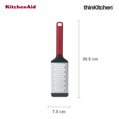 KitchenAid Stainless Steel Medium Grater with Bi-Directional Blades for Vegetables, Cheese, Chocolates