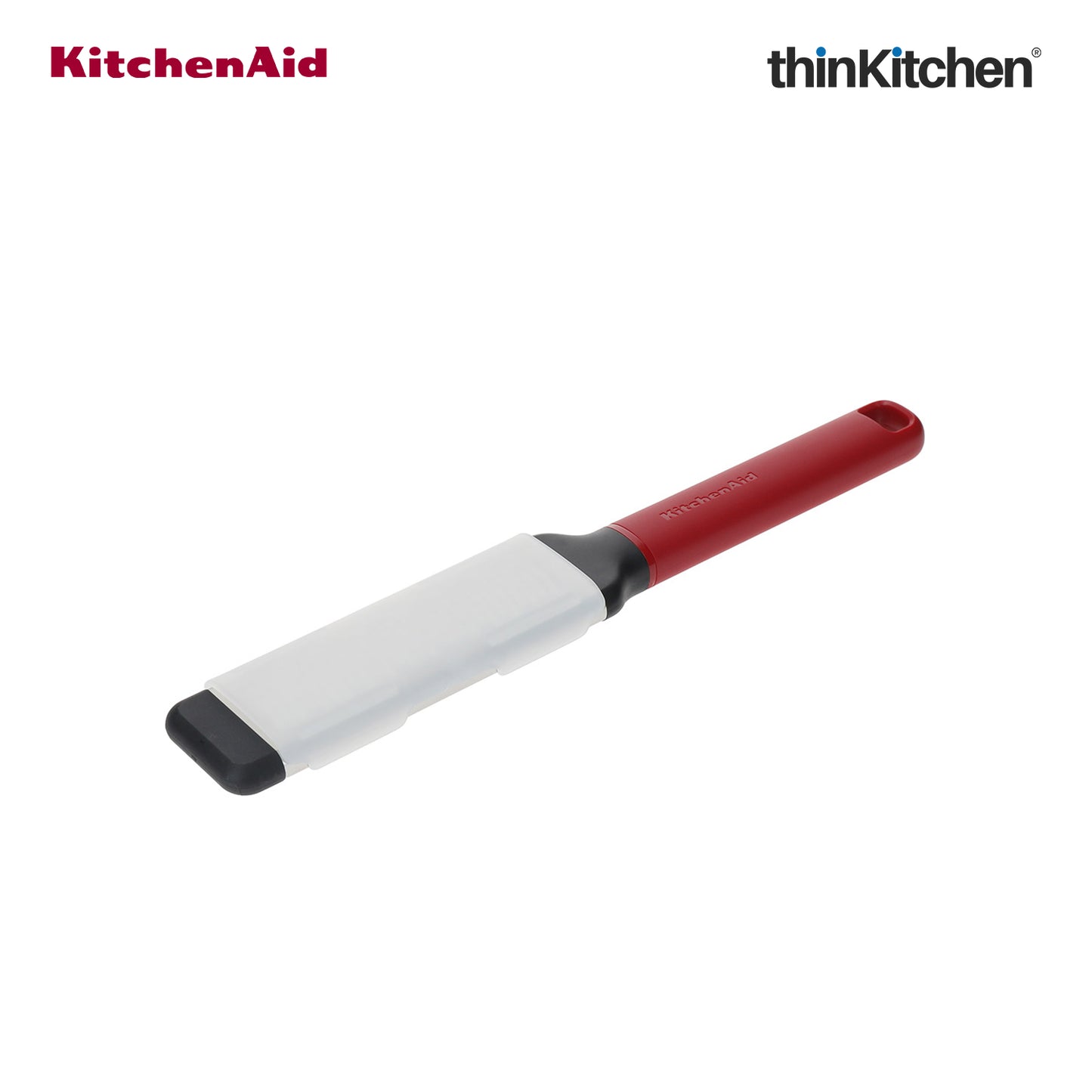 KitchenAid Premium Stainless Steel Multipurpose Fine Bi-Directional Grater & Zester - Empire Red