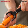 KitchenAid Y-Peeler, Matte Black, Vegetable Peeling Tool with Stainless Steel Blade and Durable Handle, Dishwasher Safe, 17.5cm