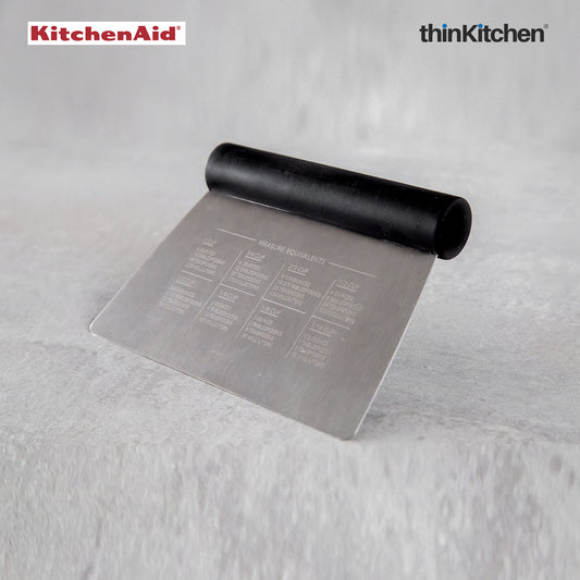 KitchenAid Stainless Steel Multi-Purpose Scraper for Baking & Cooking, 15.2cm